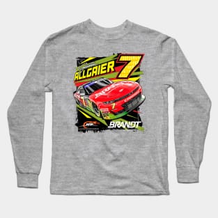 Justin Allgaier Charcoal Car Long Sleeve T-Shirt